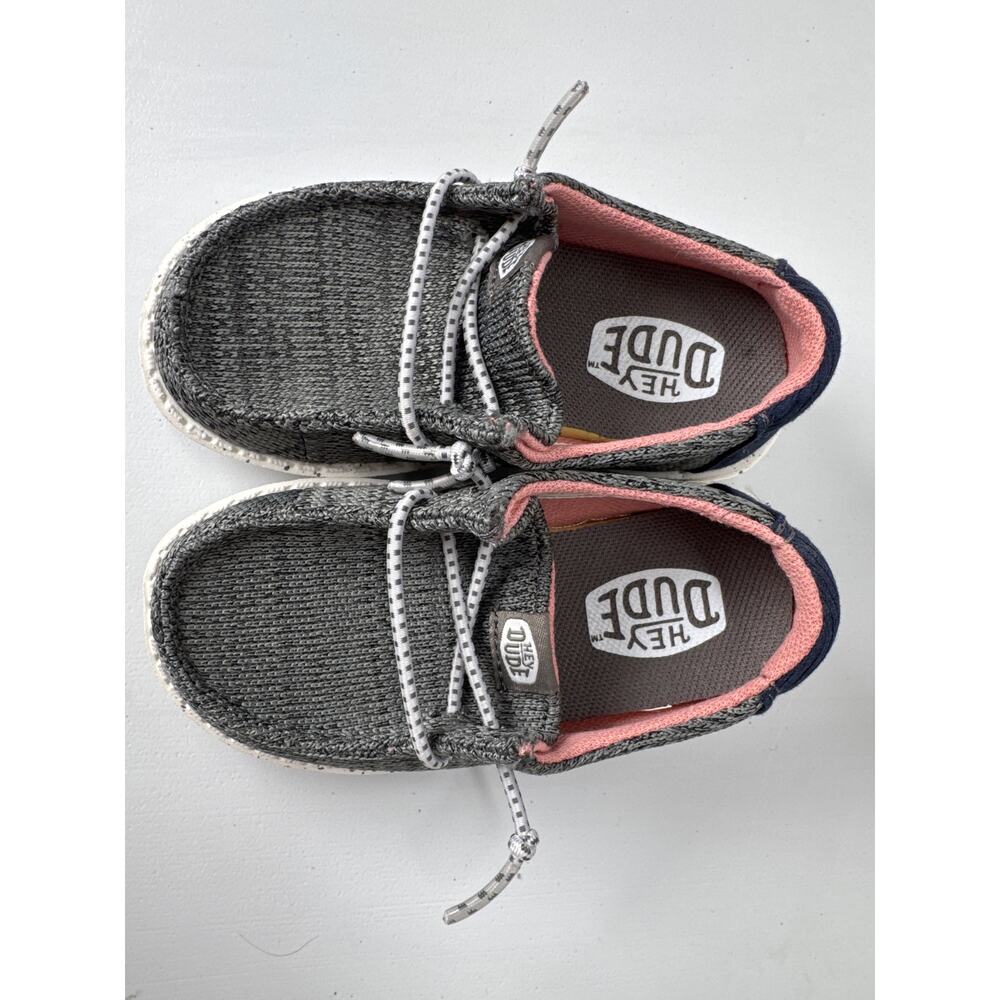 Heydude Wendy todler shoes gray size 7 - Picture 3 of 8
